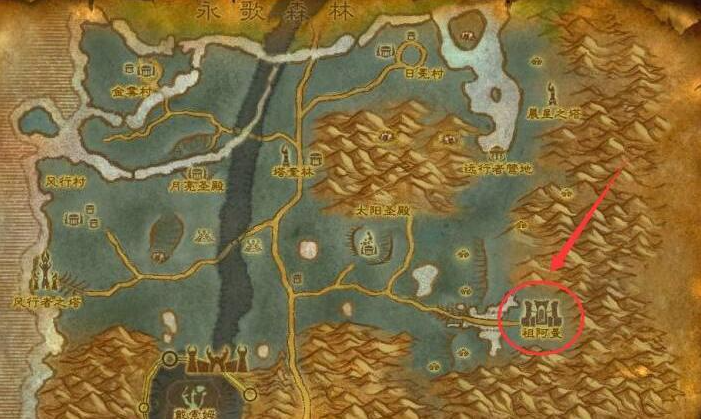 魔兽世界祖阿曼在哪个地图，祖阿曼副本位置及攻略详解
